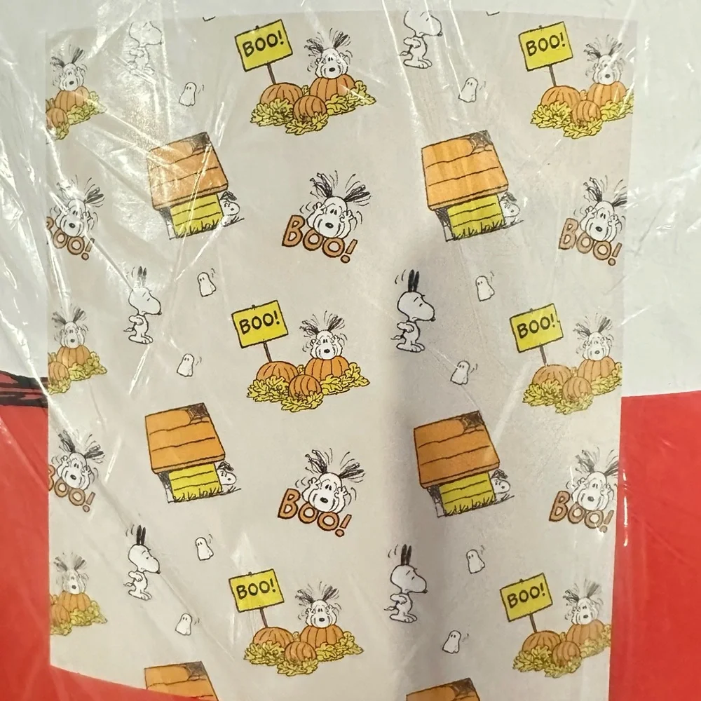 Peanuts Snoopy Halloween Fall Velvet Loft Throw Blanket with Pumpkins 50” x 70”